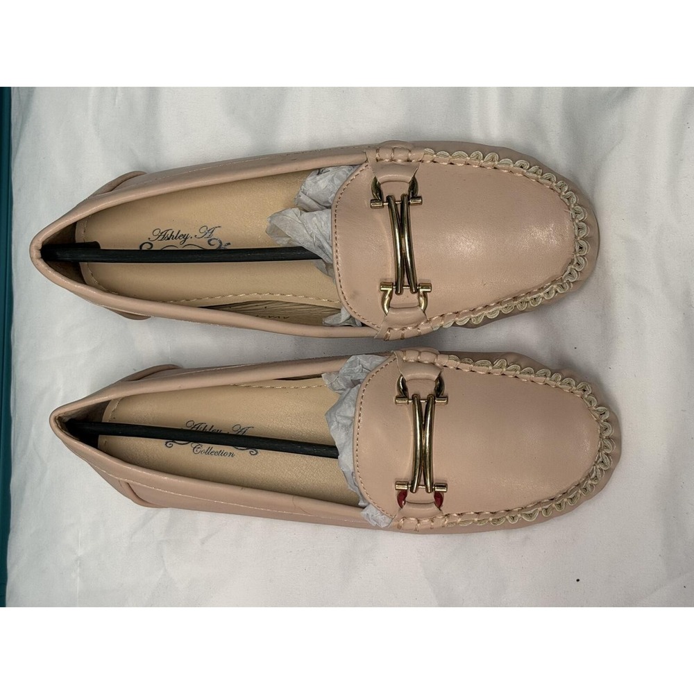 Ashley K Pink Loafers Size 10